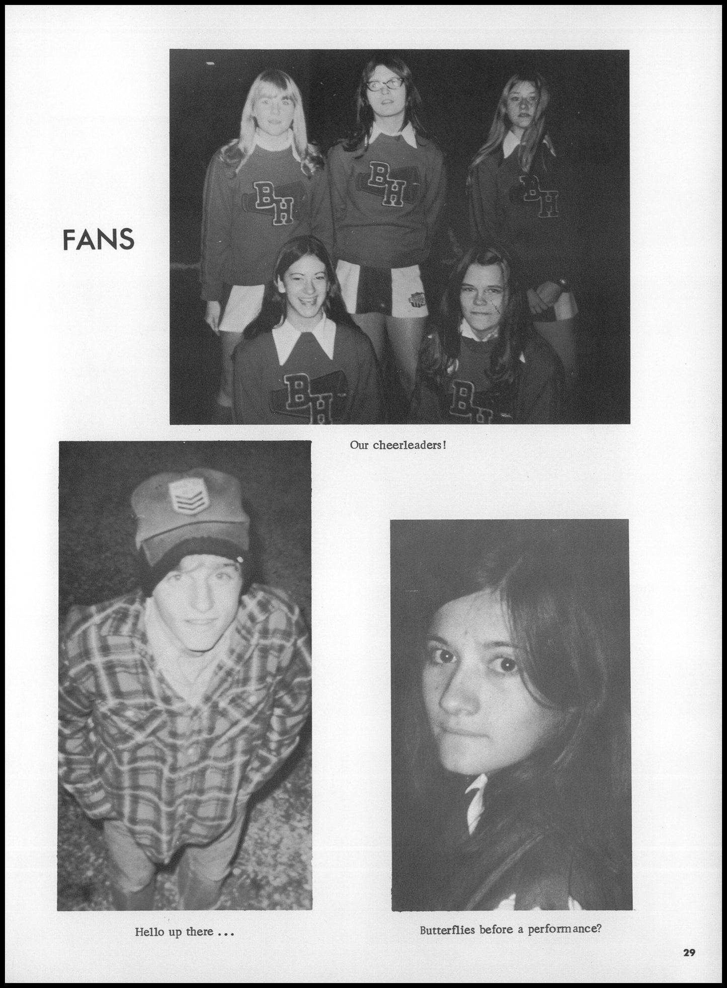 1972. Blanchester High School Yearbook.