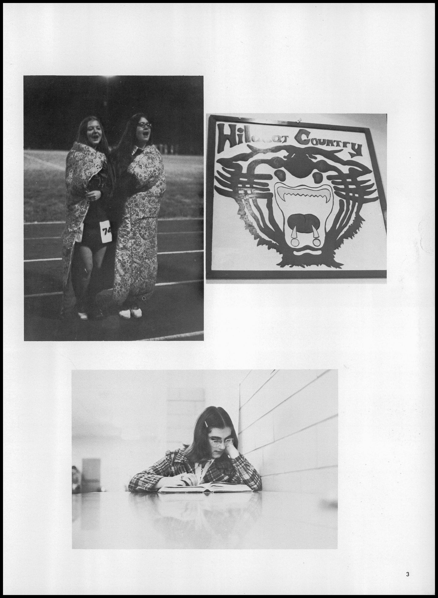 1973. Blanchester High School Yearbook.