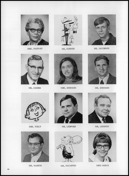 1973. Blanchester High School Yearbook.