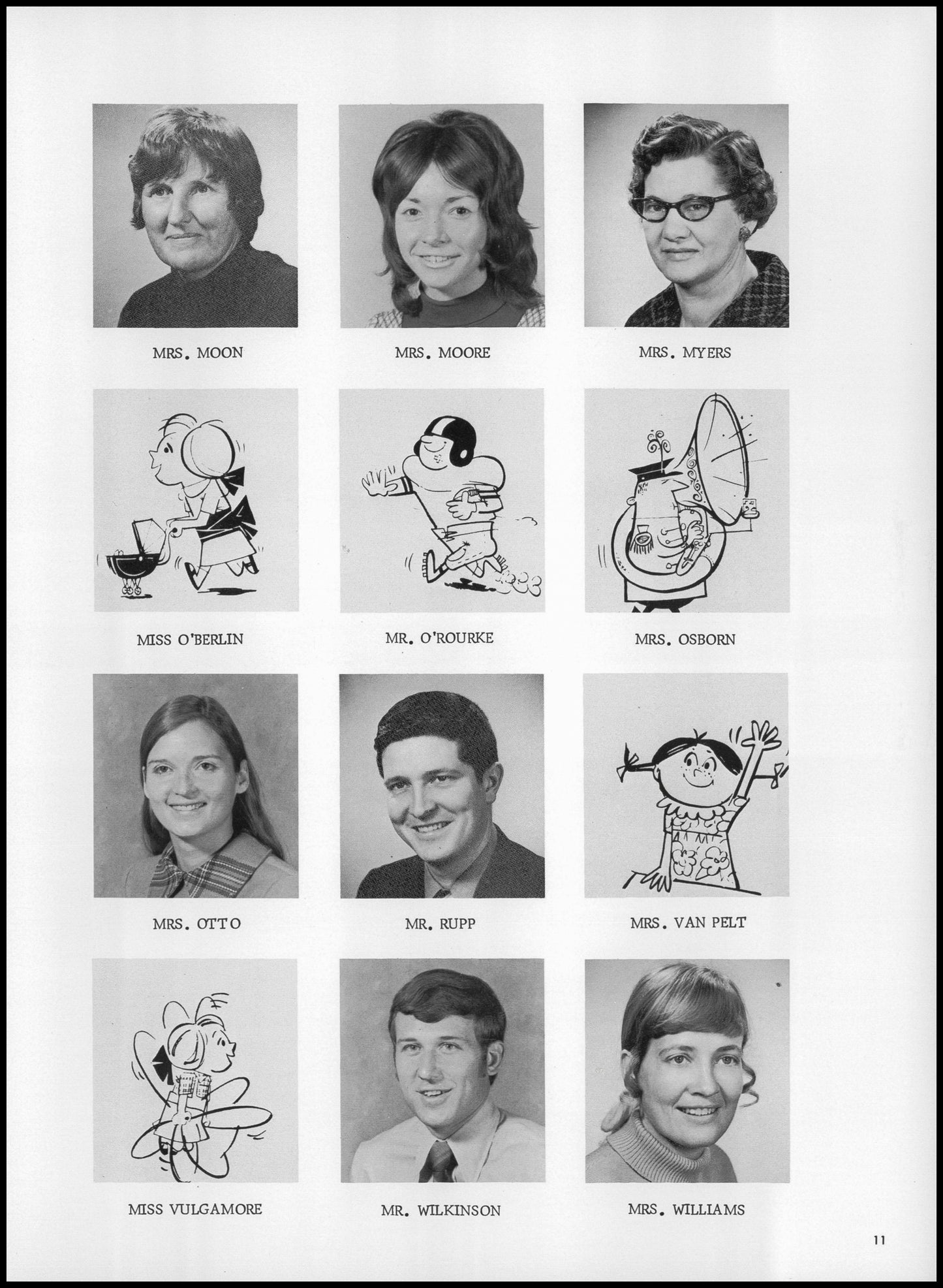 1973. Blanchester High School Yearbook.