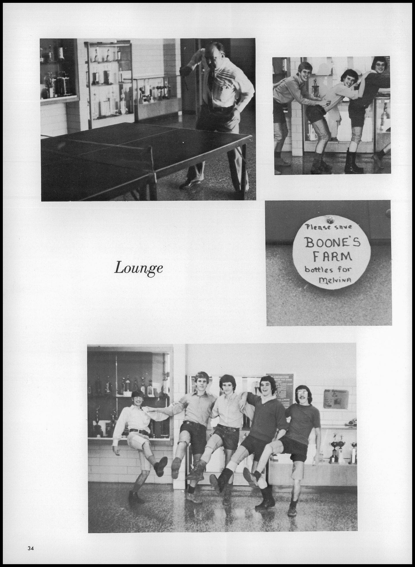 1973. Blanchester High School Yearbook.