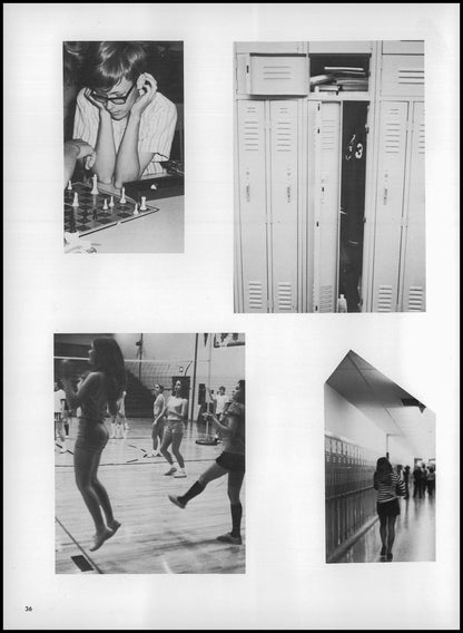 1973. Blanchester High School Yearbook.