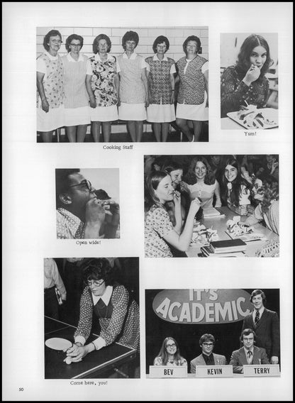 1973. Blanchester High School Yearbook.