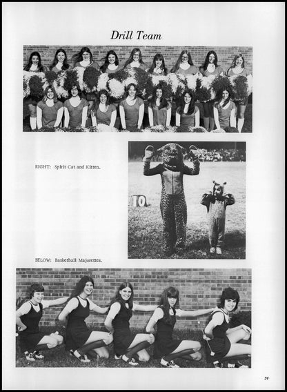 1973. Blanchester High School Yearbook.