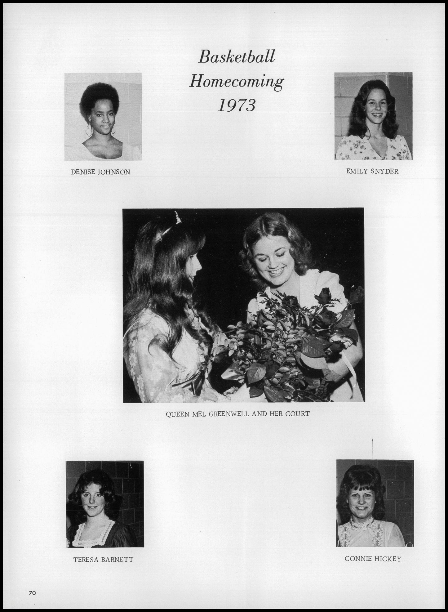 1973. Blanchester High School Yearbook.