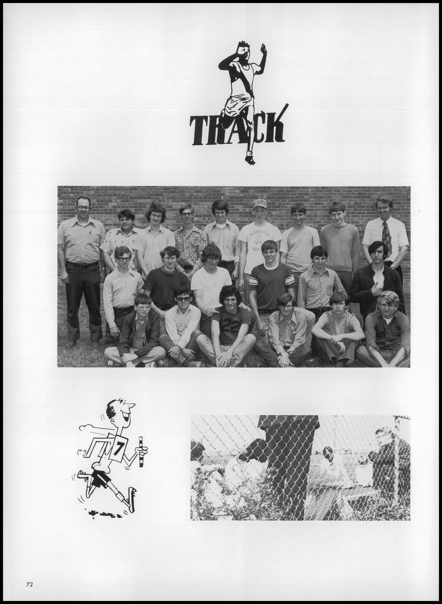 1973. Blanchester High School Yearbook.