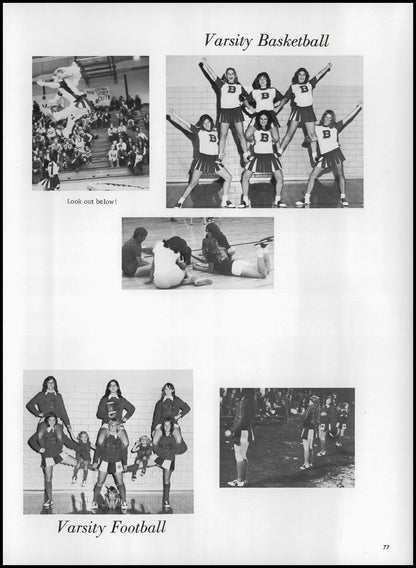 1973. Blanchester High School Yearbook.