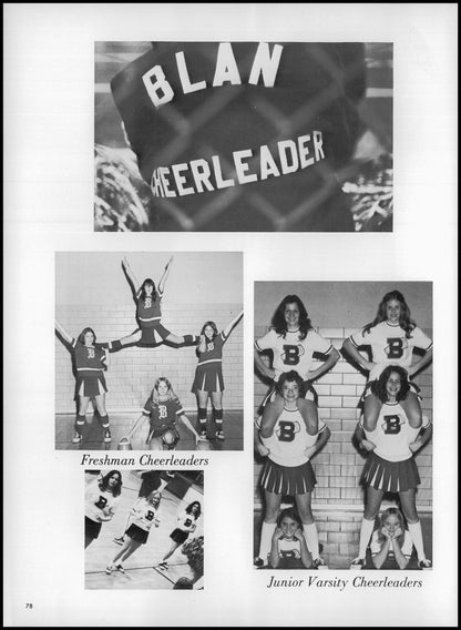 1973. Blanchester High School Yearbook.