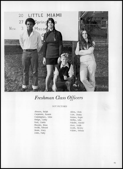 1973. Blanchester High School Yearbook.