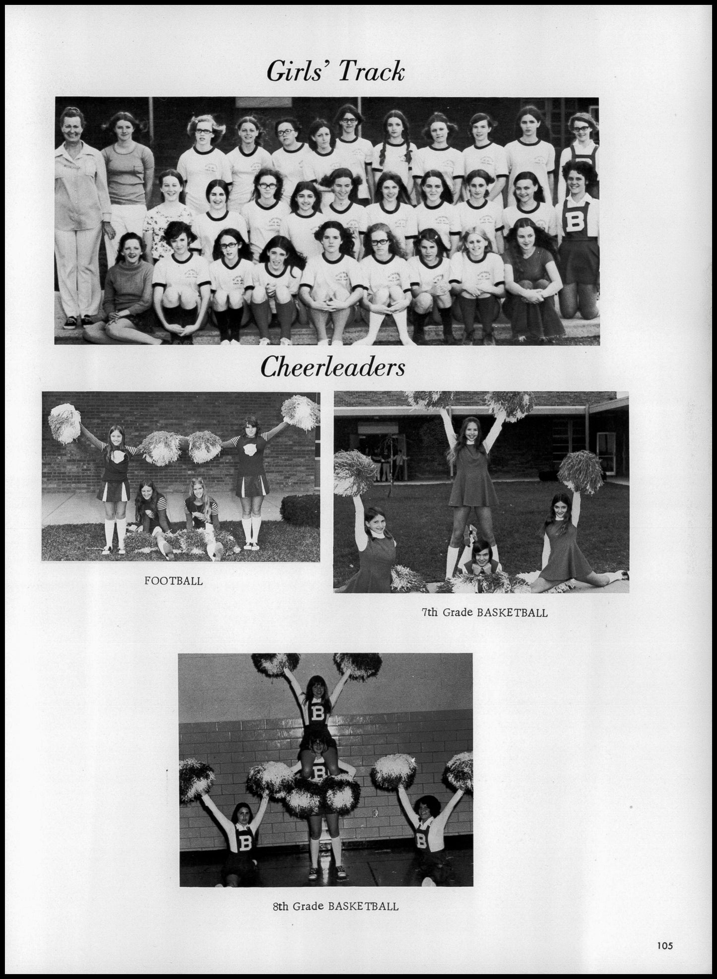 1973. Blanchester High School Yearbook.