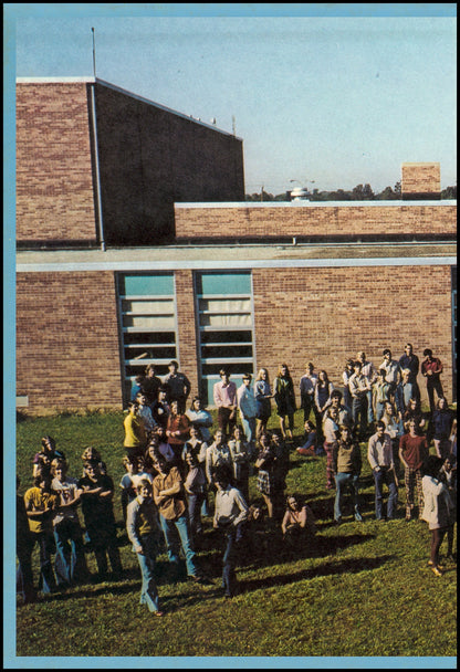 1974. Blanchester High School Yearbook.