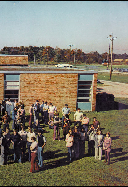 1974. Blanchester High School Yearbook.