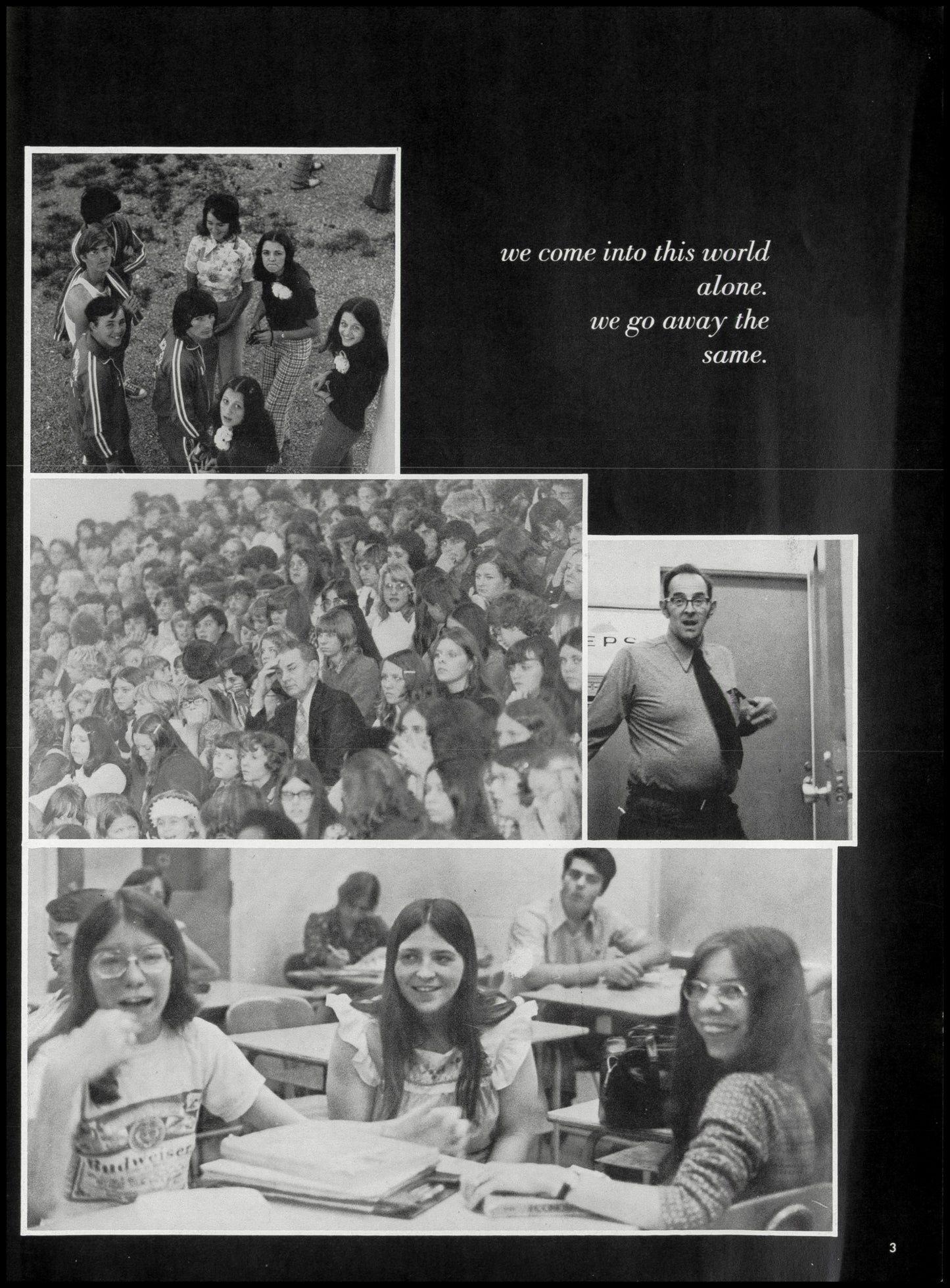 1974. Blanchester High School Yearbook.