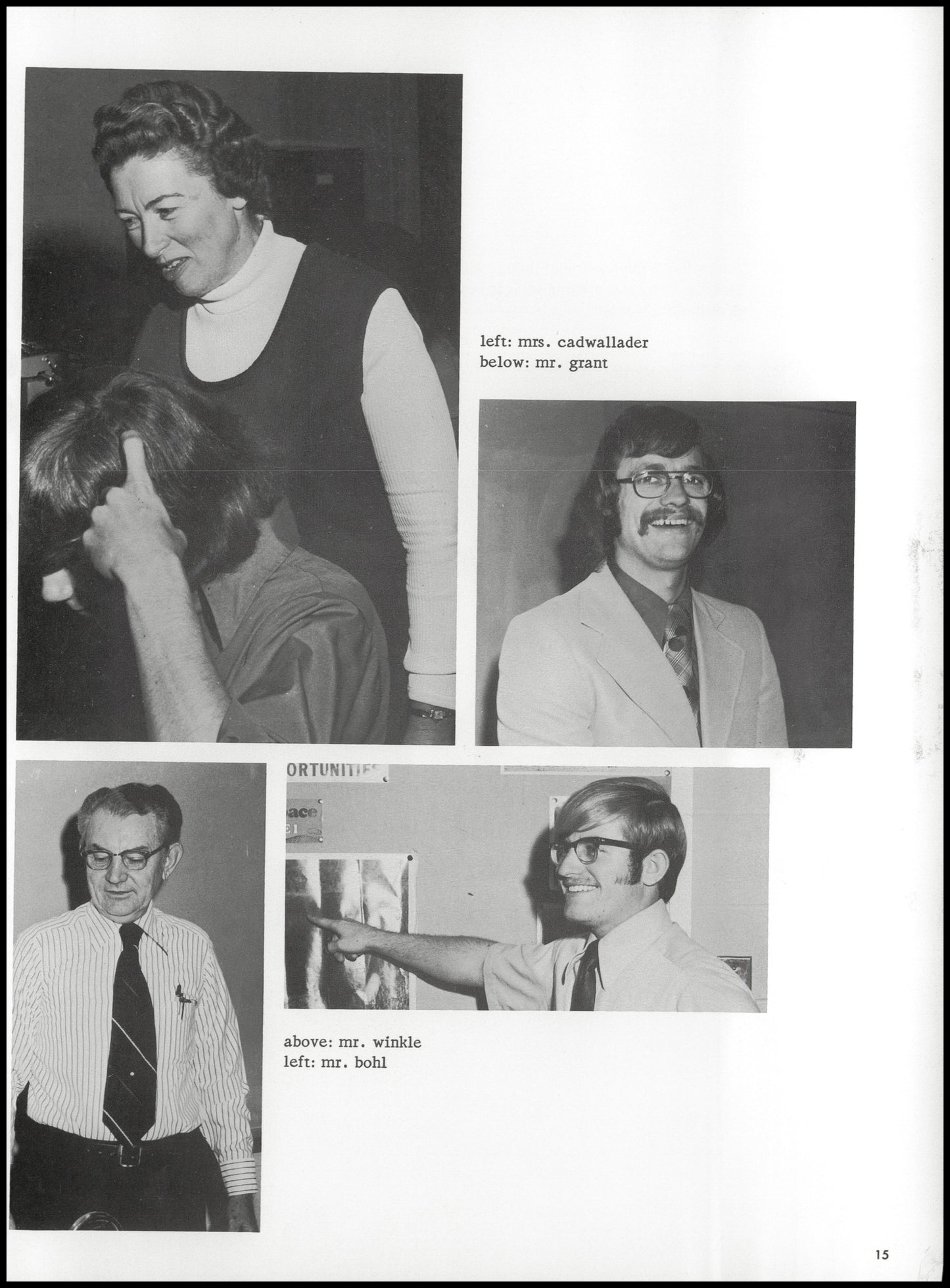 1974. Blanchester High School Yearbook.