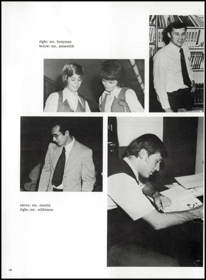 1974. Blanchester High School Yearbook.