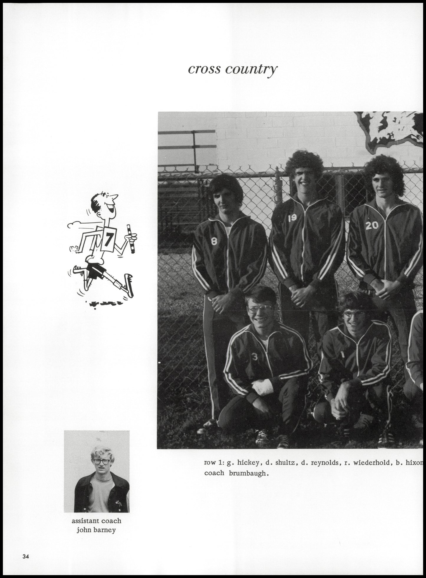 1974. Blanchester High School Yearbook.