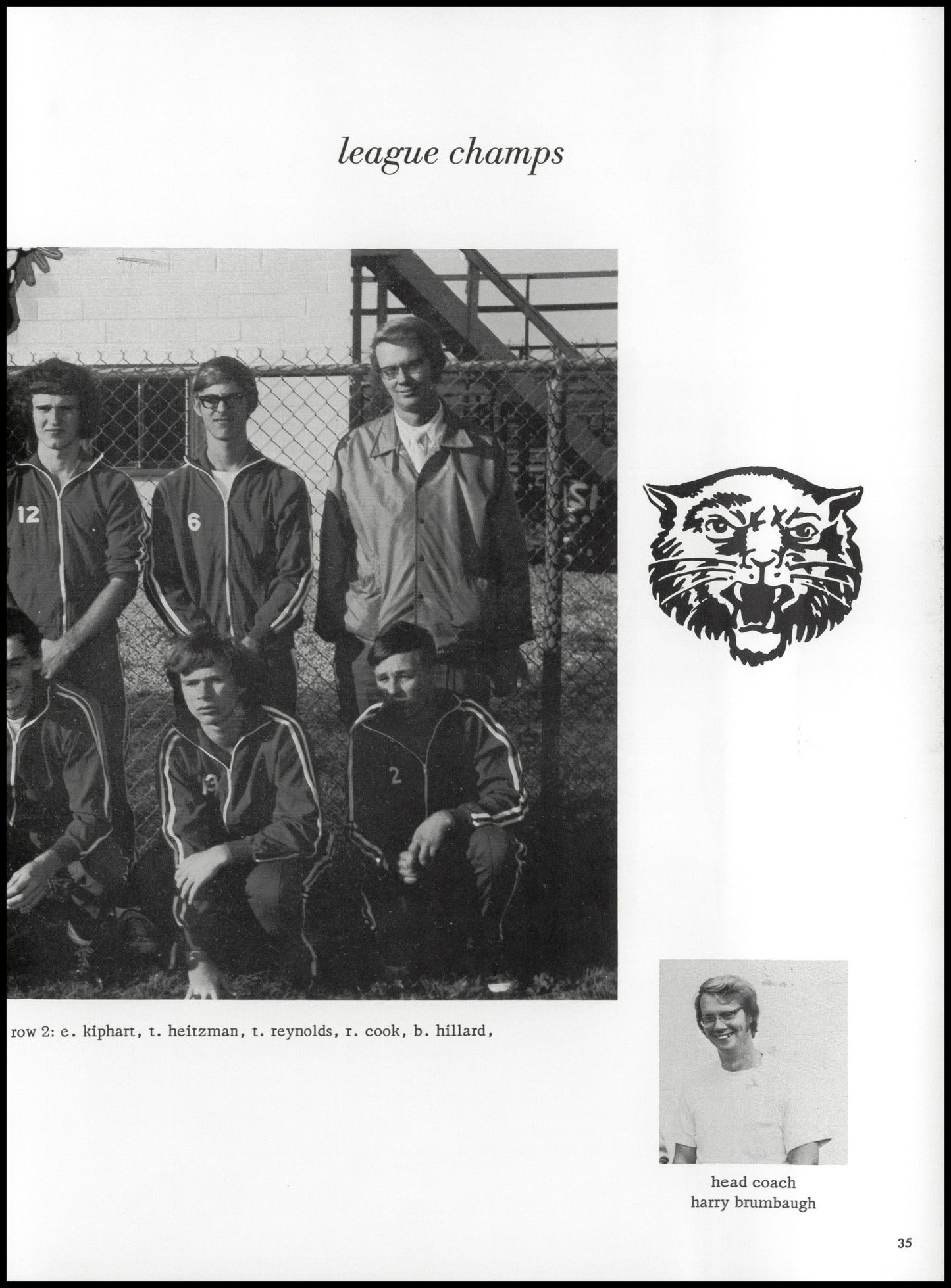 1974. Blanchester High School Yearbook.