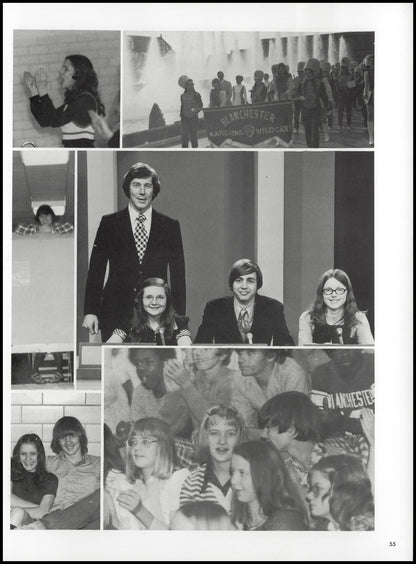 1974. Blanchester High School Yearbook.