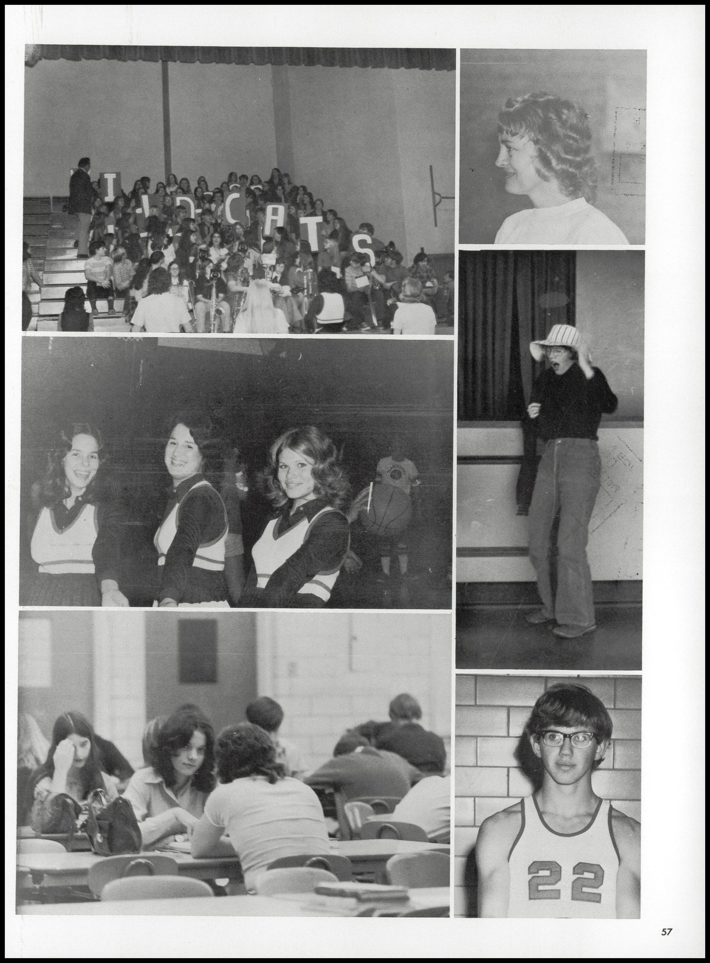 1974. Blanchester High School Yearbook.