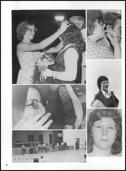 1974. Blanchester High School Yearbook.