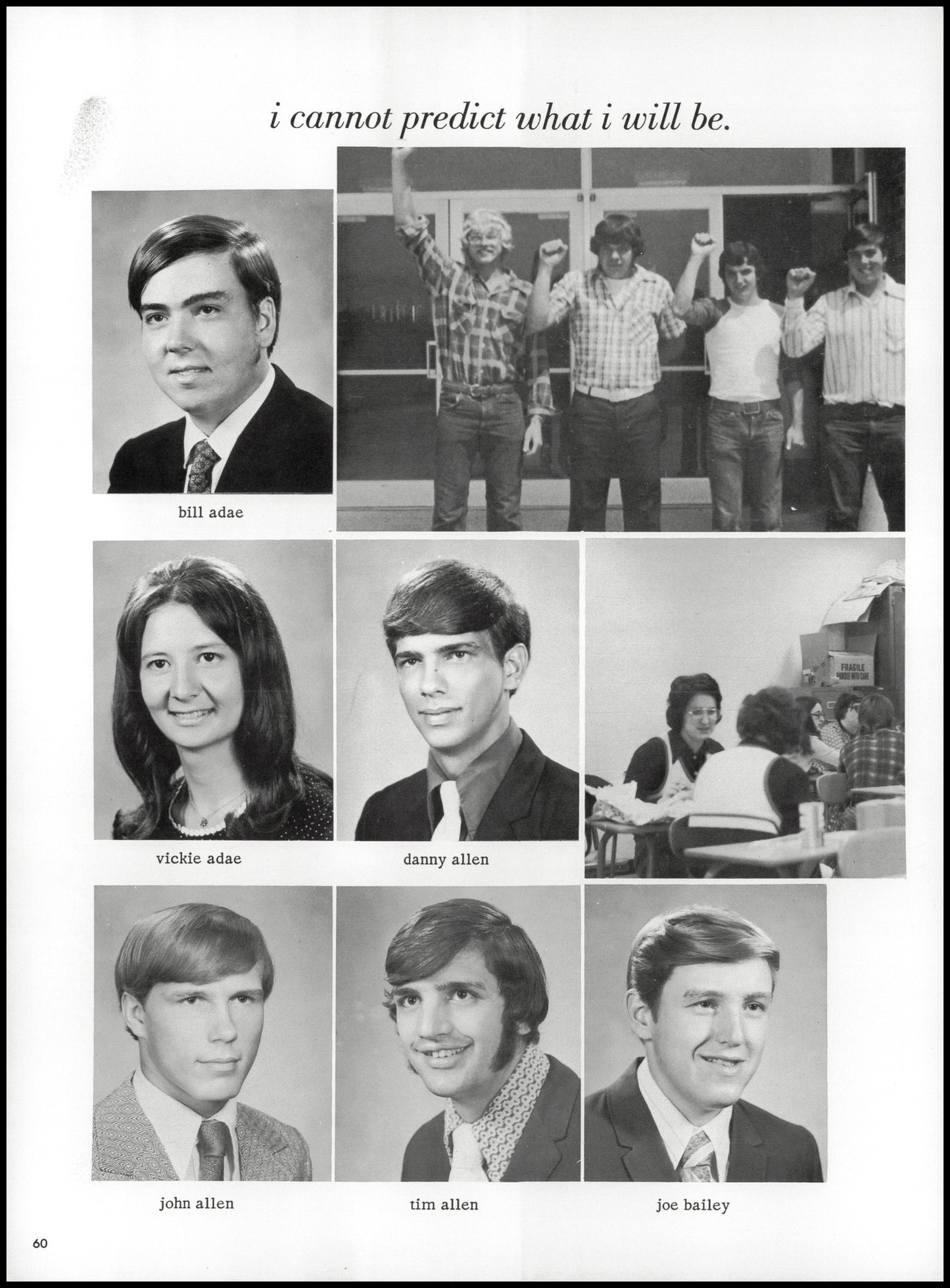 1974. Blanchester High School Yearbook.