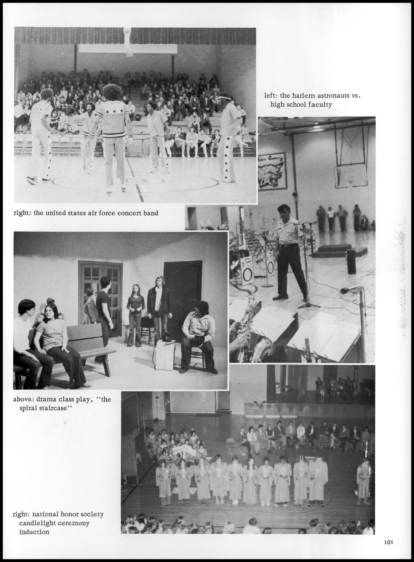 1974. Blanchester High School Yearbook.