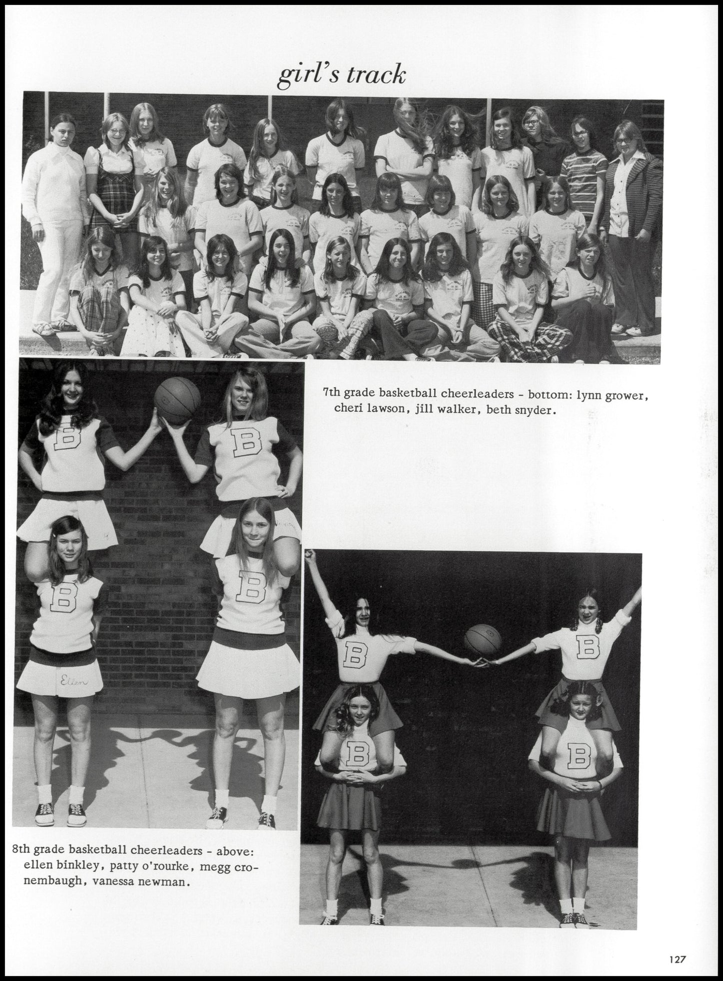 1974. Blanchester High School Yearbook.