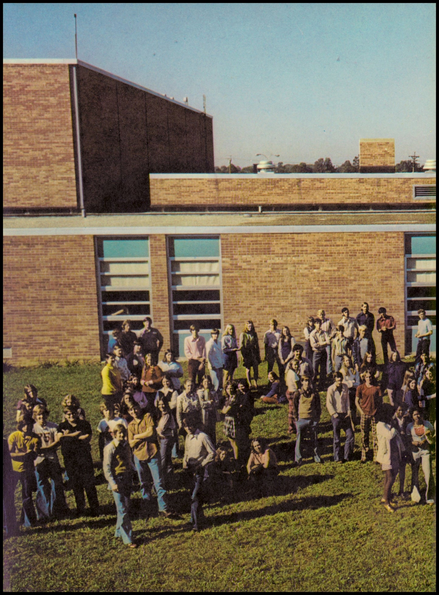 1974. Blanchester High School Yearbook.