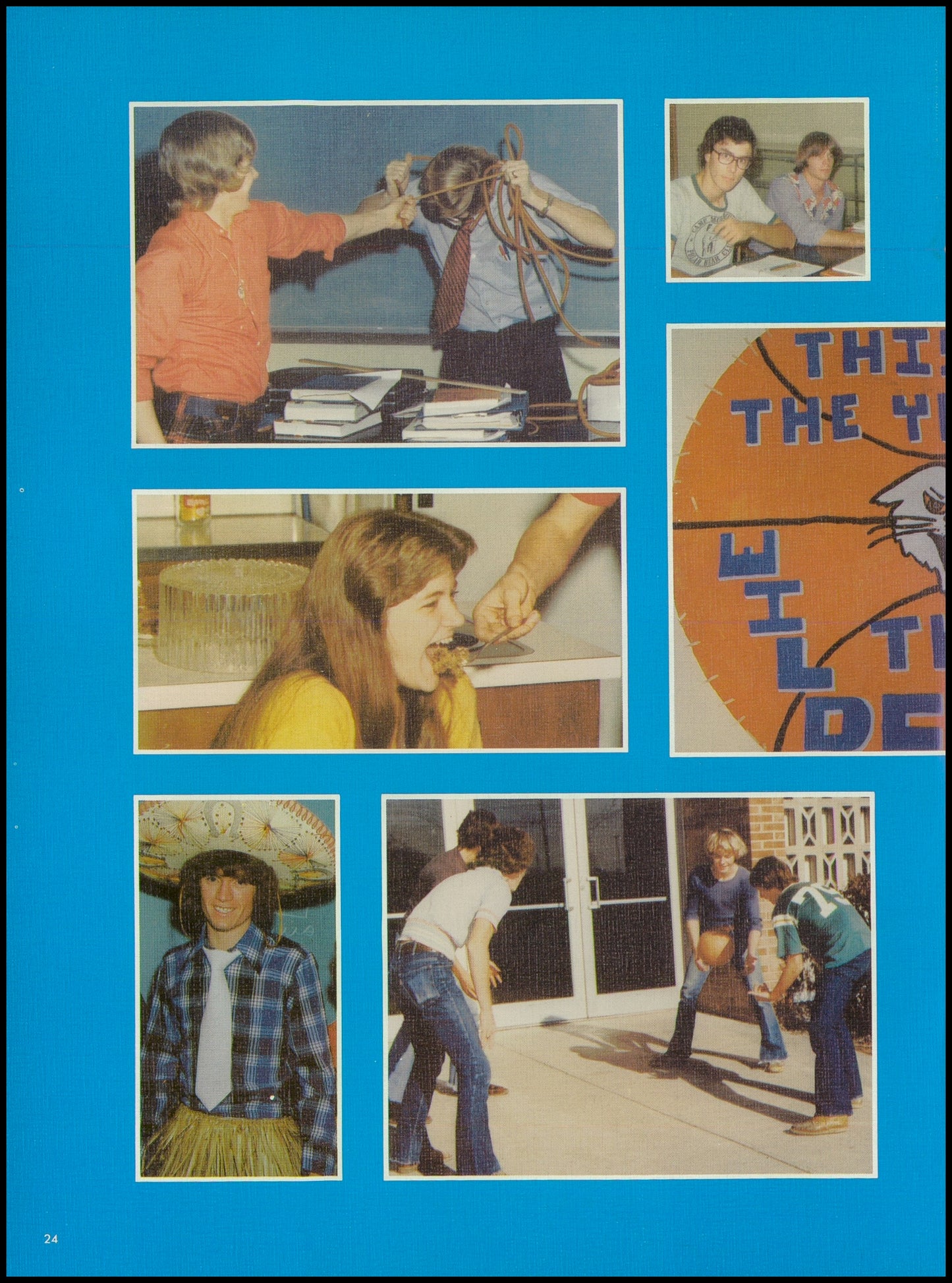 1976. Blanchester High School Yearbook.