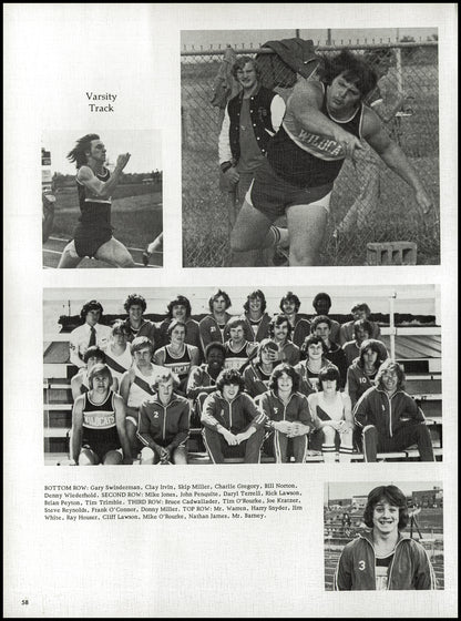 1976. Blanchester High School Yearbook.