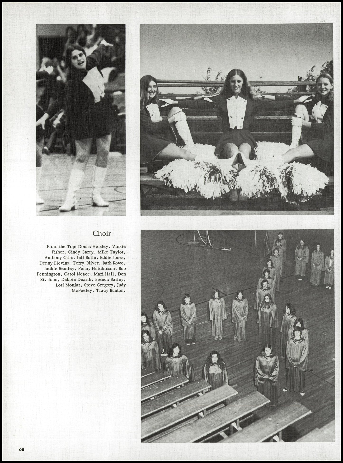 1976. Blanchester High School Yearbook.