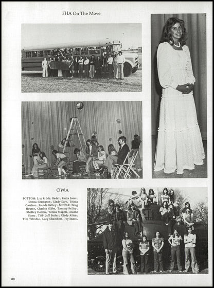 1976. Blanchester High School Yearbook.