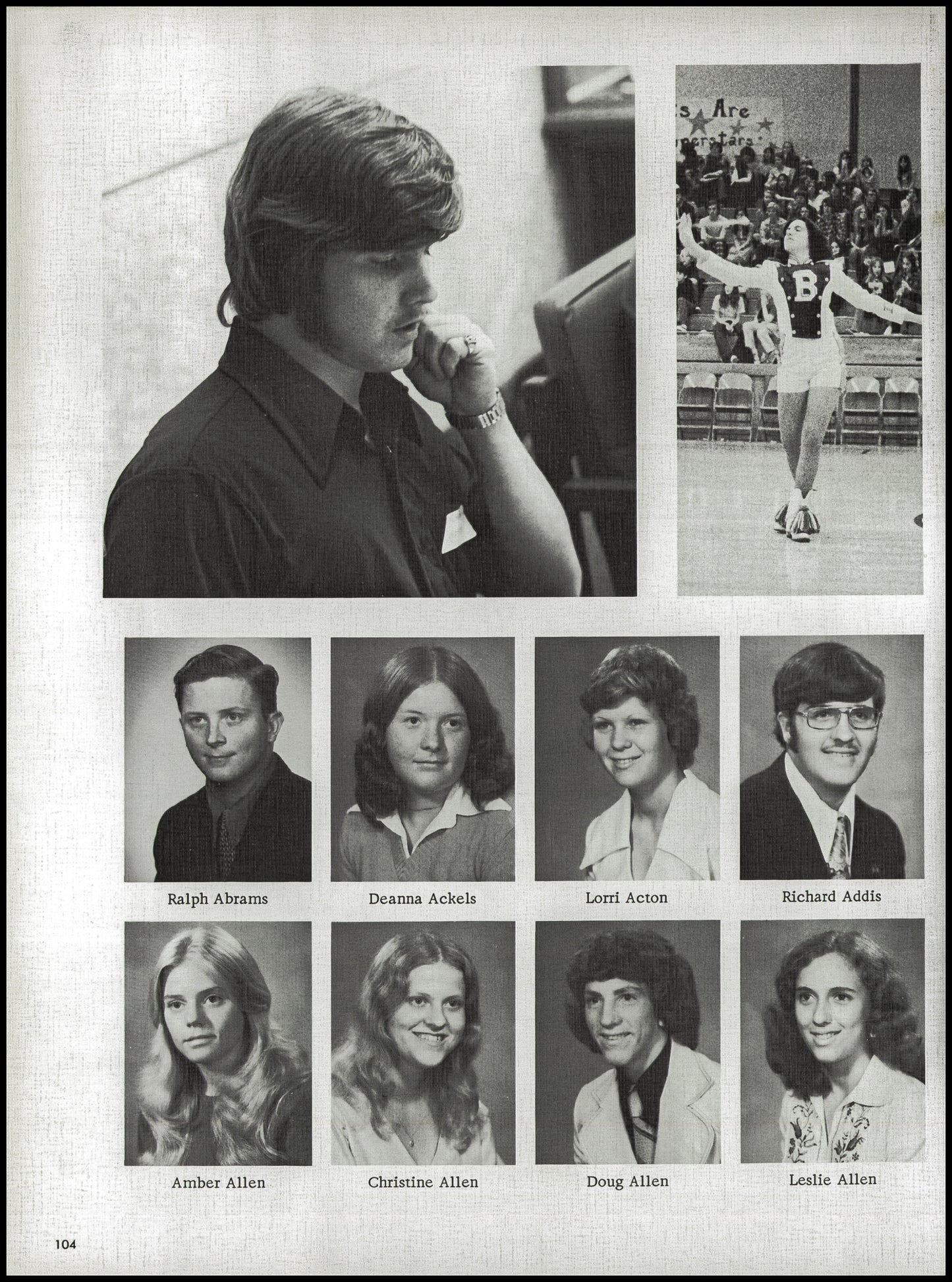 1976. Blanchester High School Yearbook.