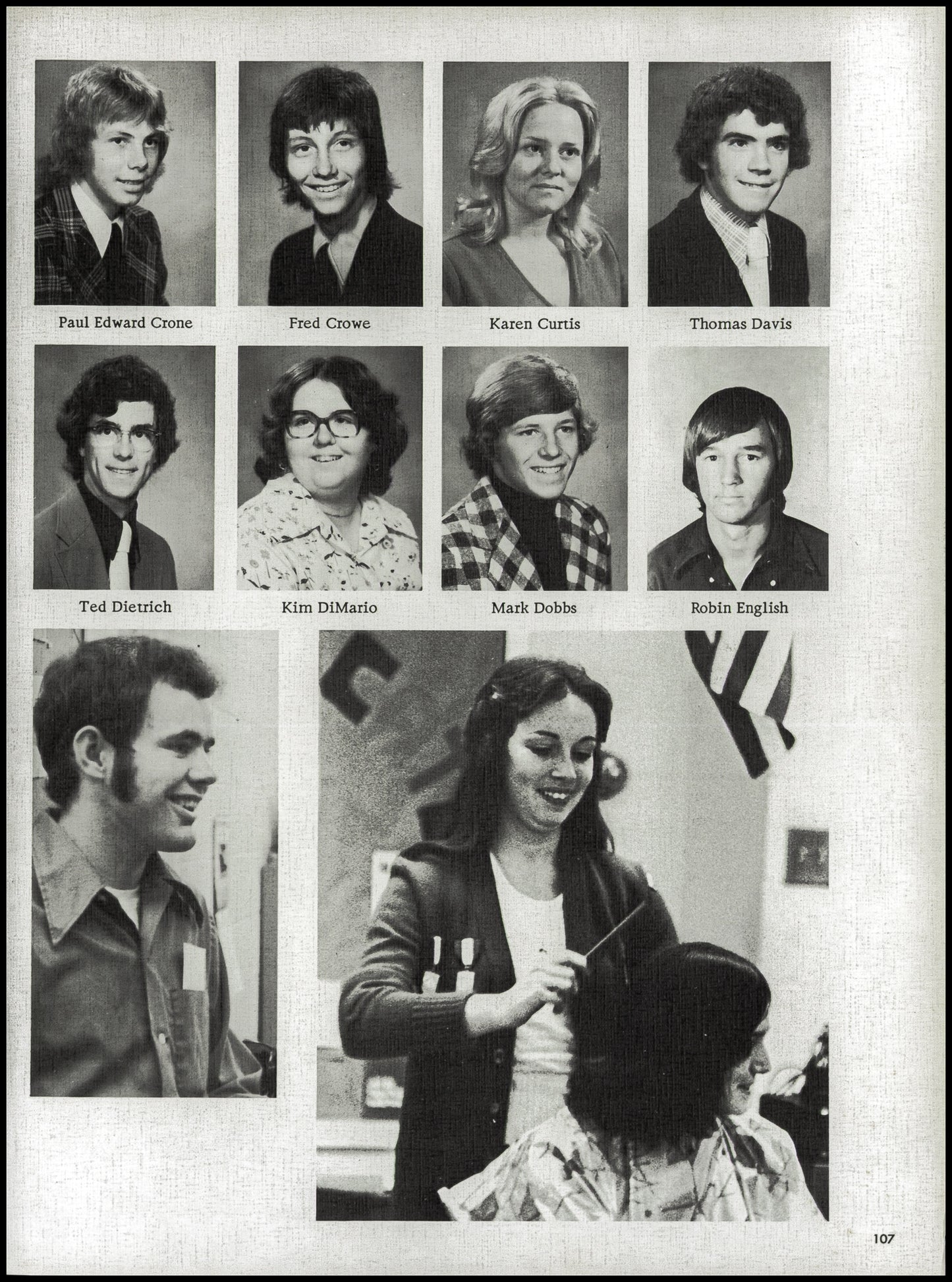 1976. Blanchester High School Yearbook.