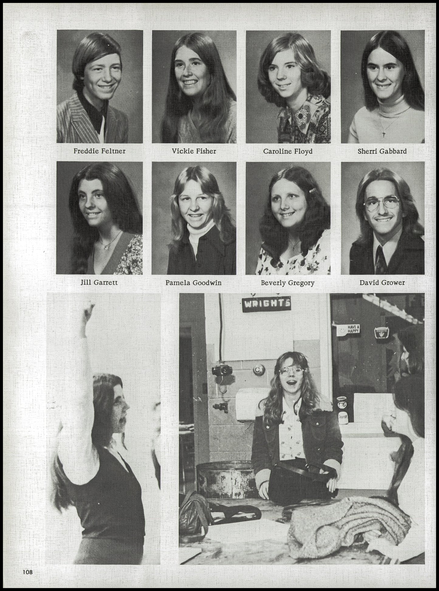 1976. Blanchester High School Yearbook.