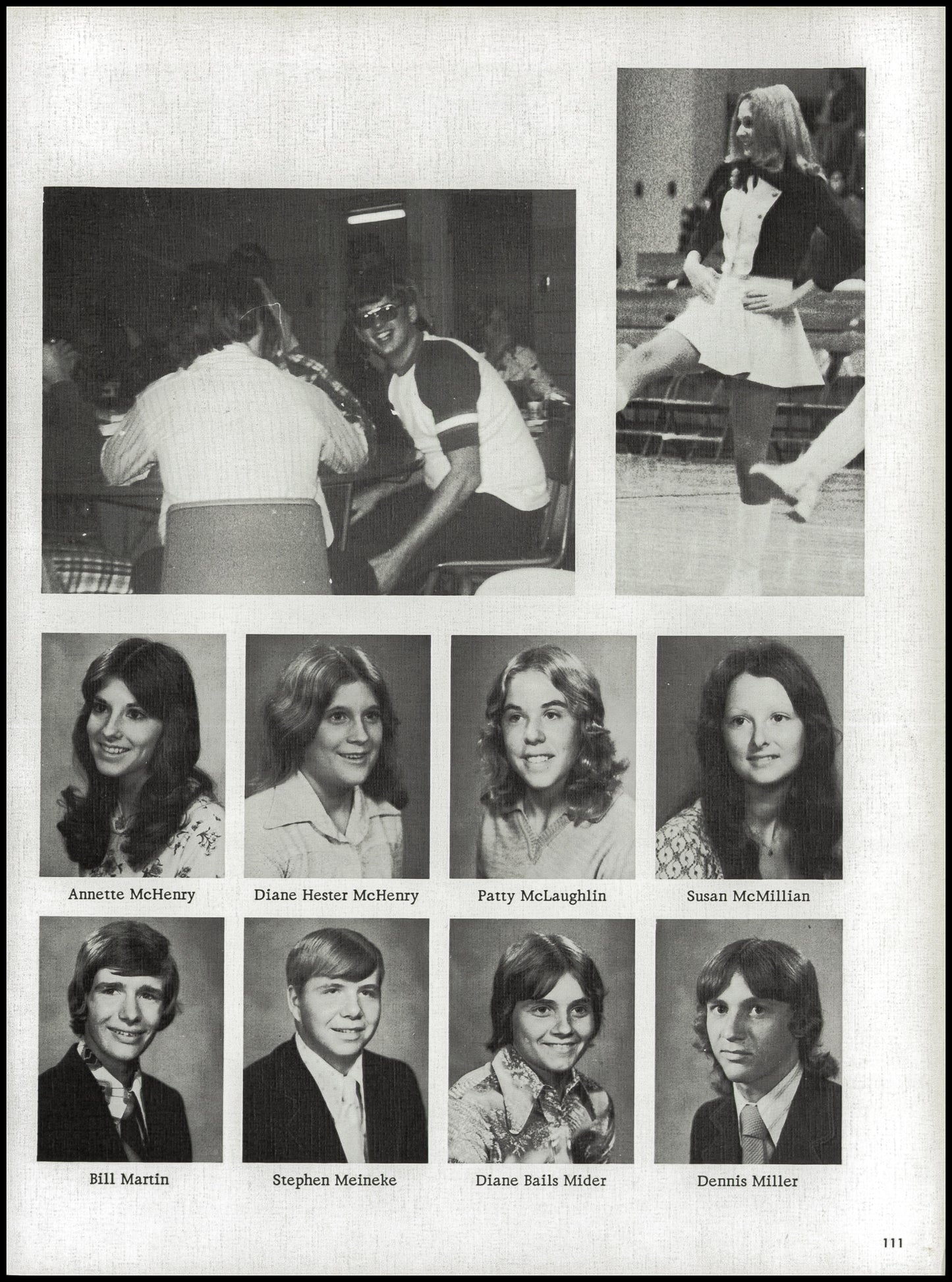 1976. Blanchester High School Yearbook.