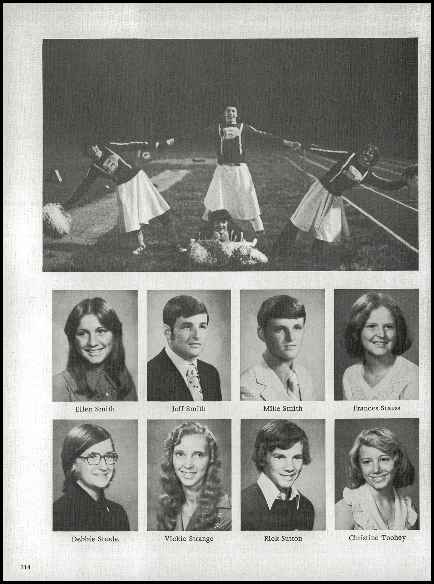 1976. Blanchester High School Yearbook.