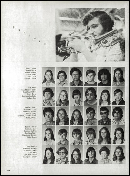 1976. Blanchester High School Yearbook.