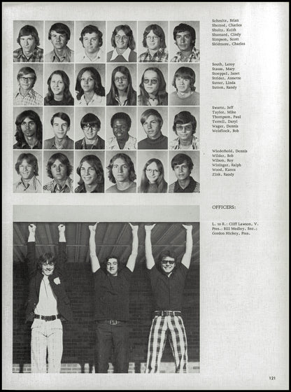 1976. Blanchester High School Yearbook.