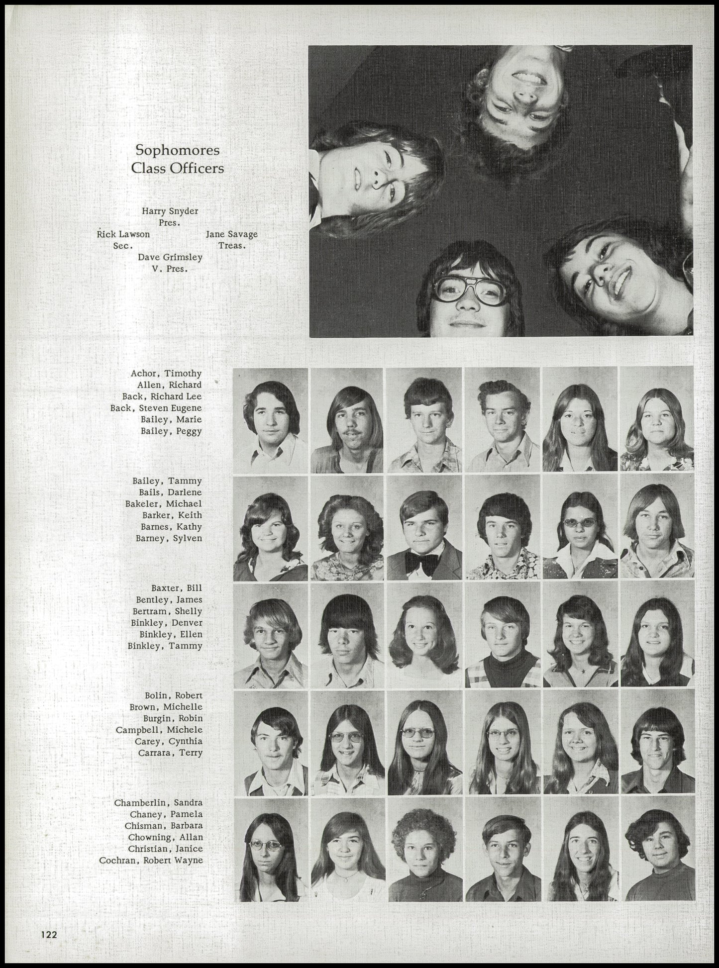 1976. Blanchester High School Yearbook.