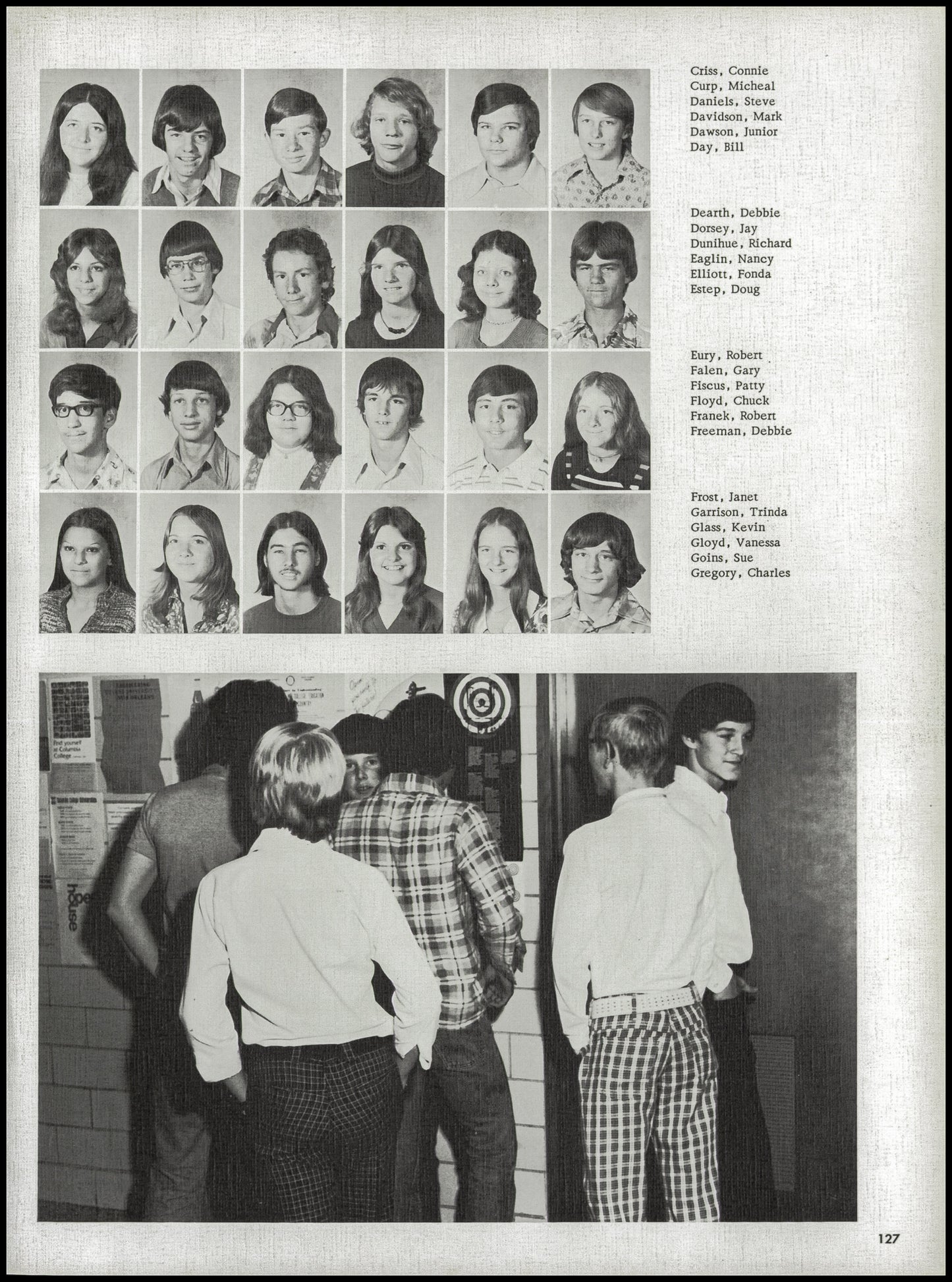 1976. Blanchester High School Yearbook.