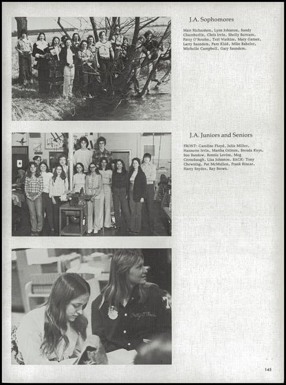 1976. Blanchester High School Yearbook.