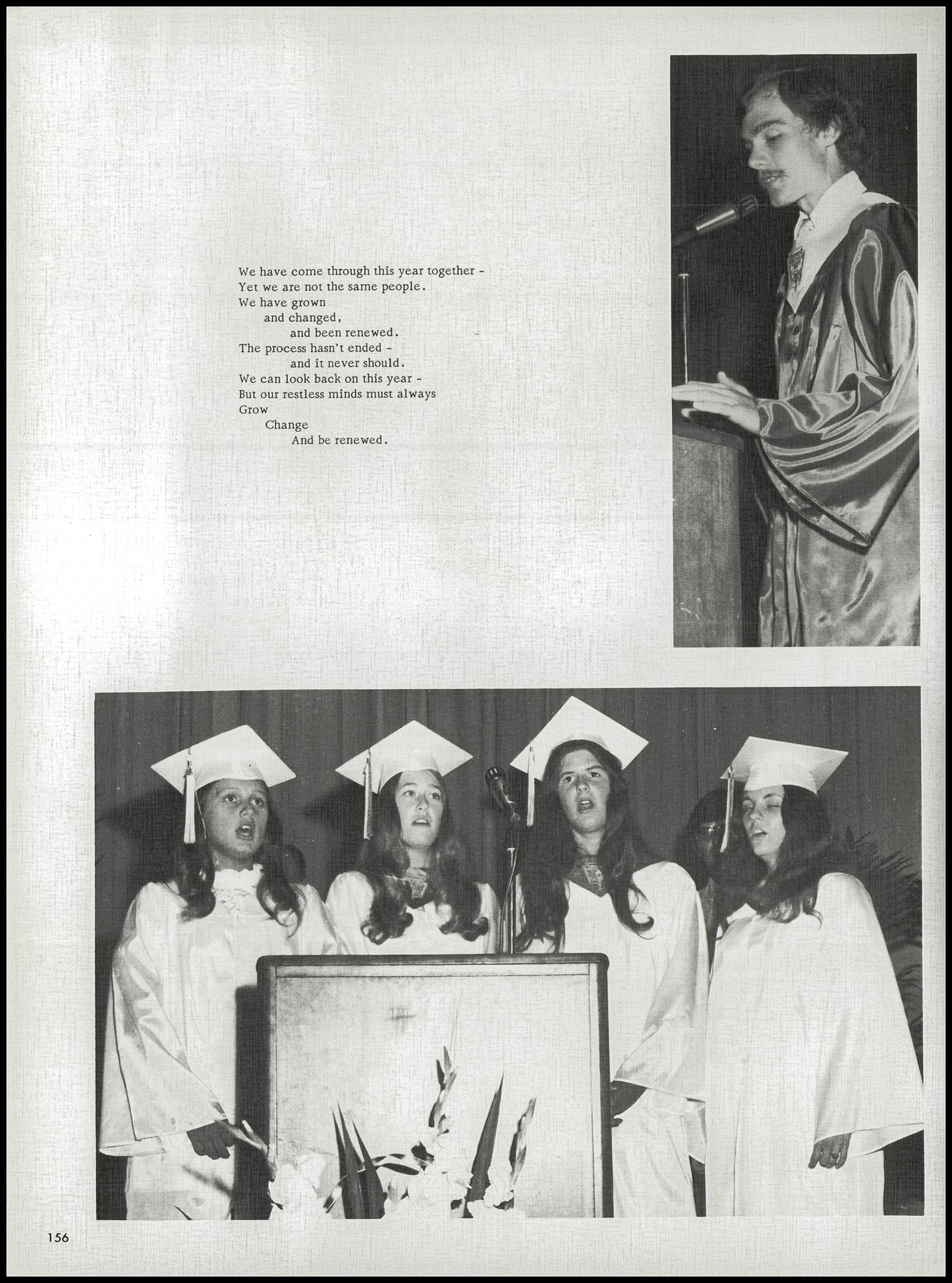 1976. Blanchester High School Yearbook.