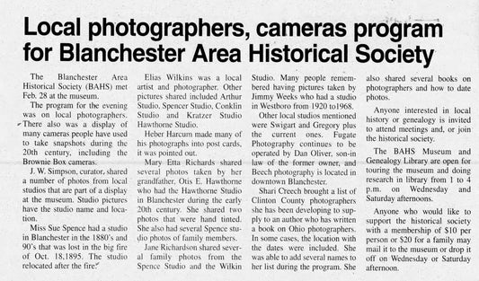 2006. Blanchester Photographers.