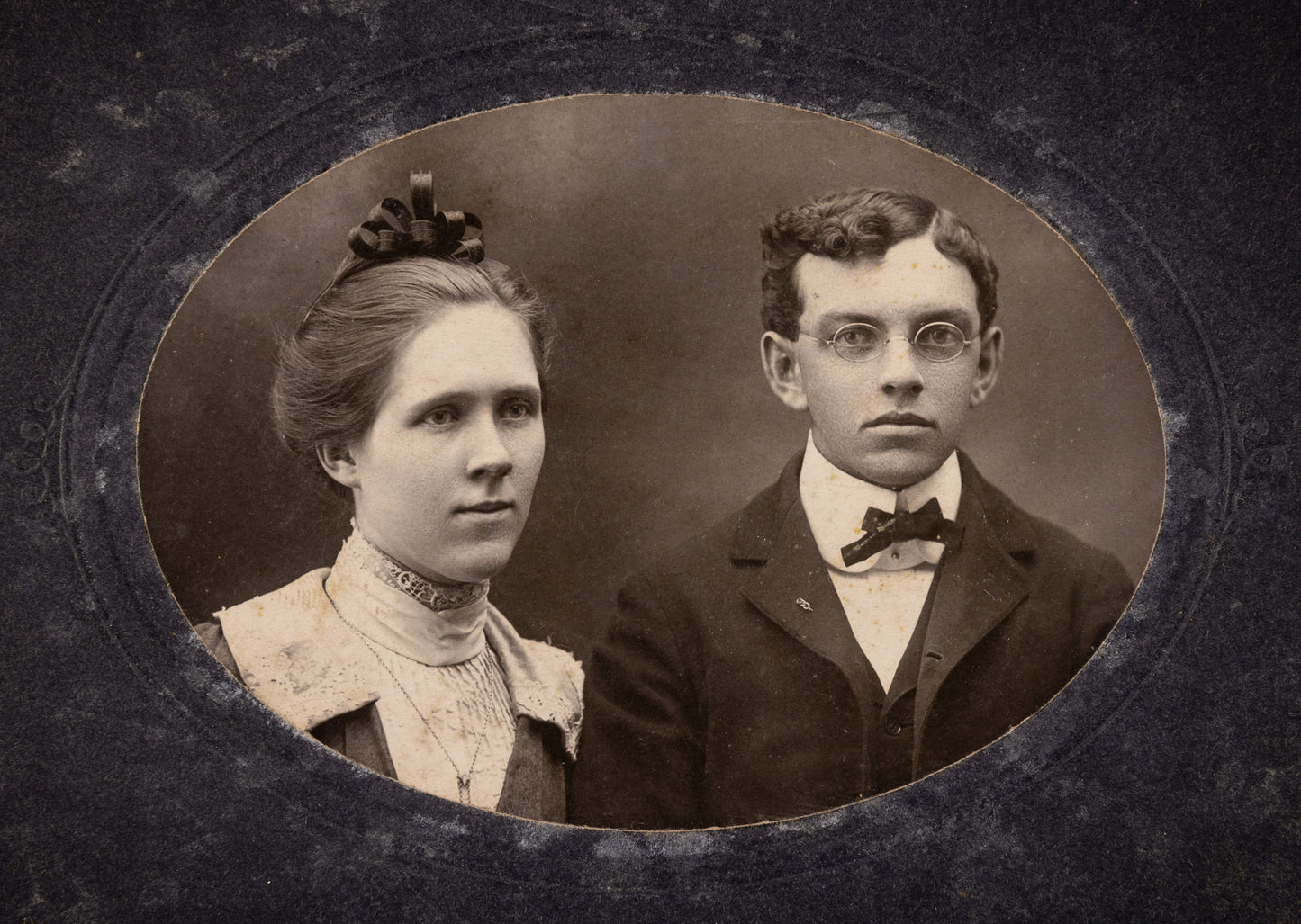 Albert L. Hannah and his wife Blanche Urton Hannah.