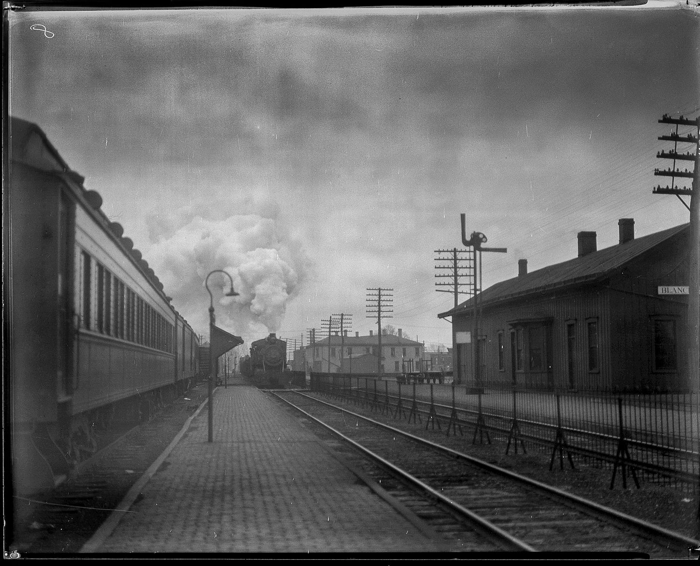 Blanchester B&O Railroad Depot.