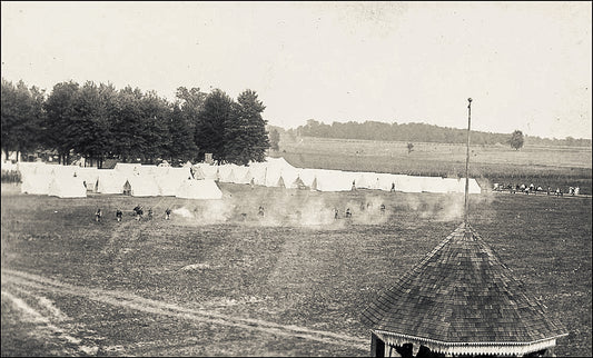 Blanchester's 147th, National Guard unit training.