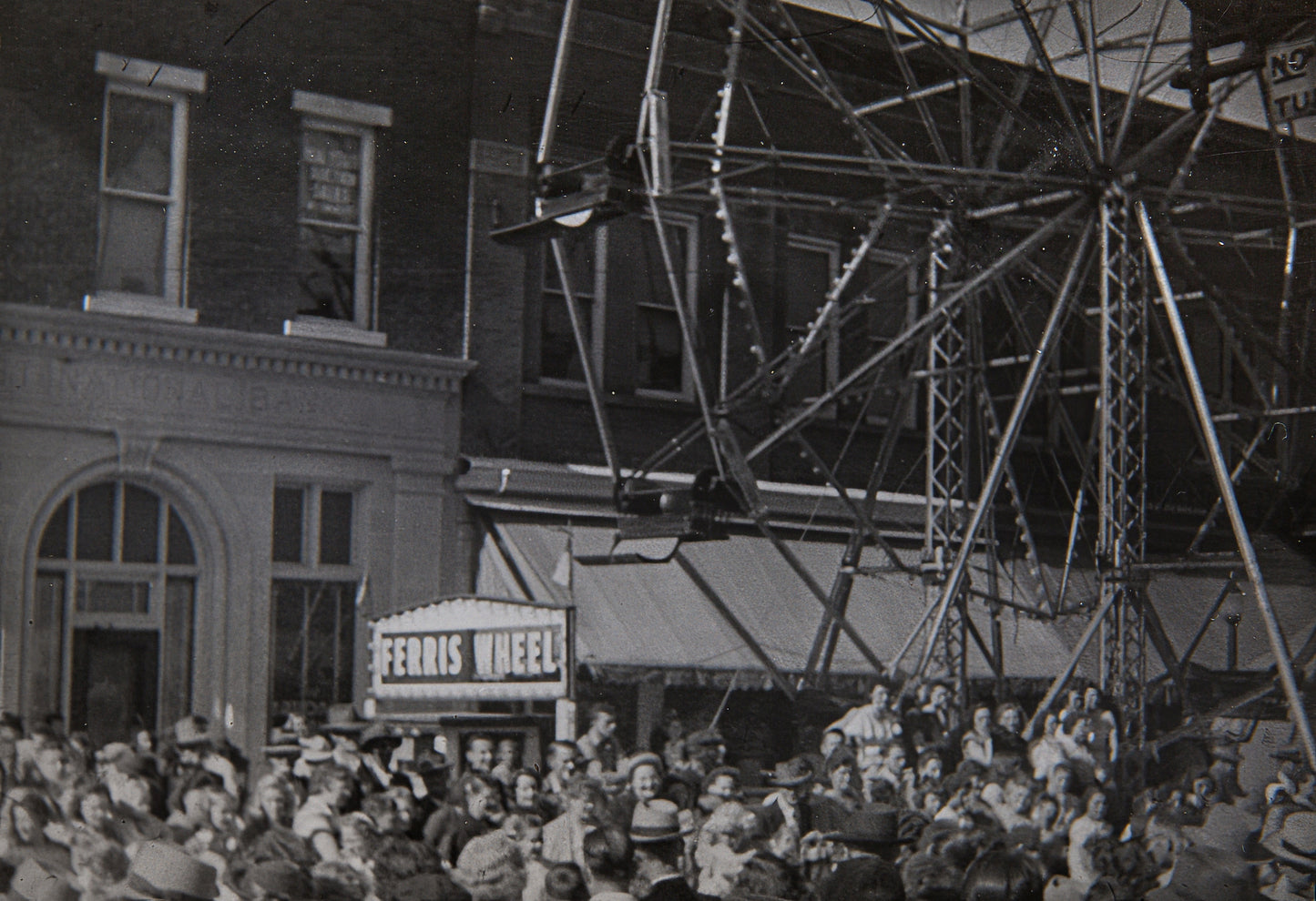 Blanchester Fall Festival. Ferris Wheel on Main St.