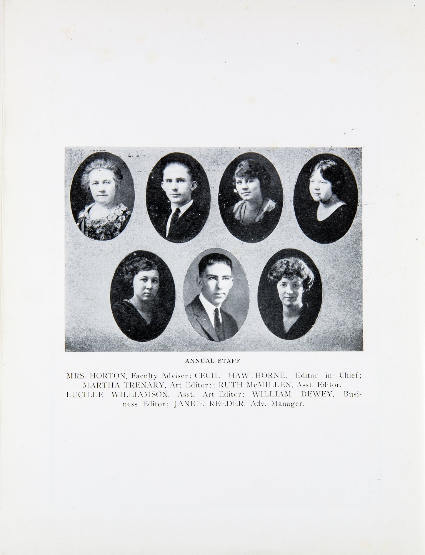 1923. Blanchester High School Yearbook.