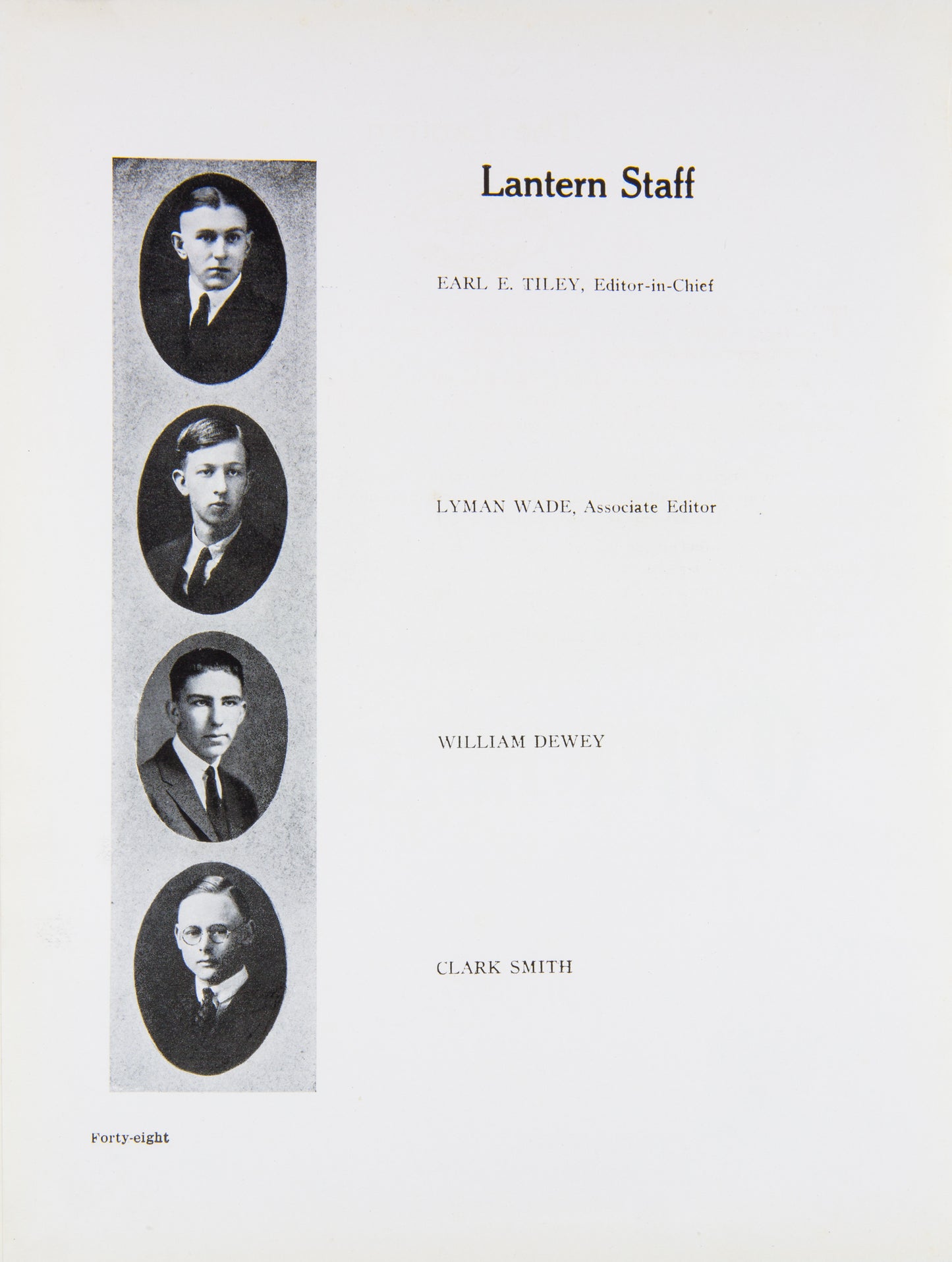 1923. Blanchester High School Yearbook.